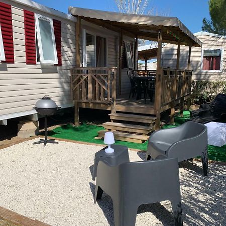 Mobilhome Vias Plage Dans Camping 외부 사진