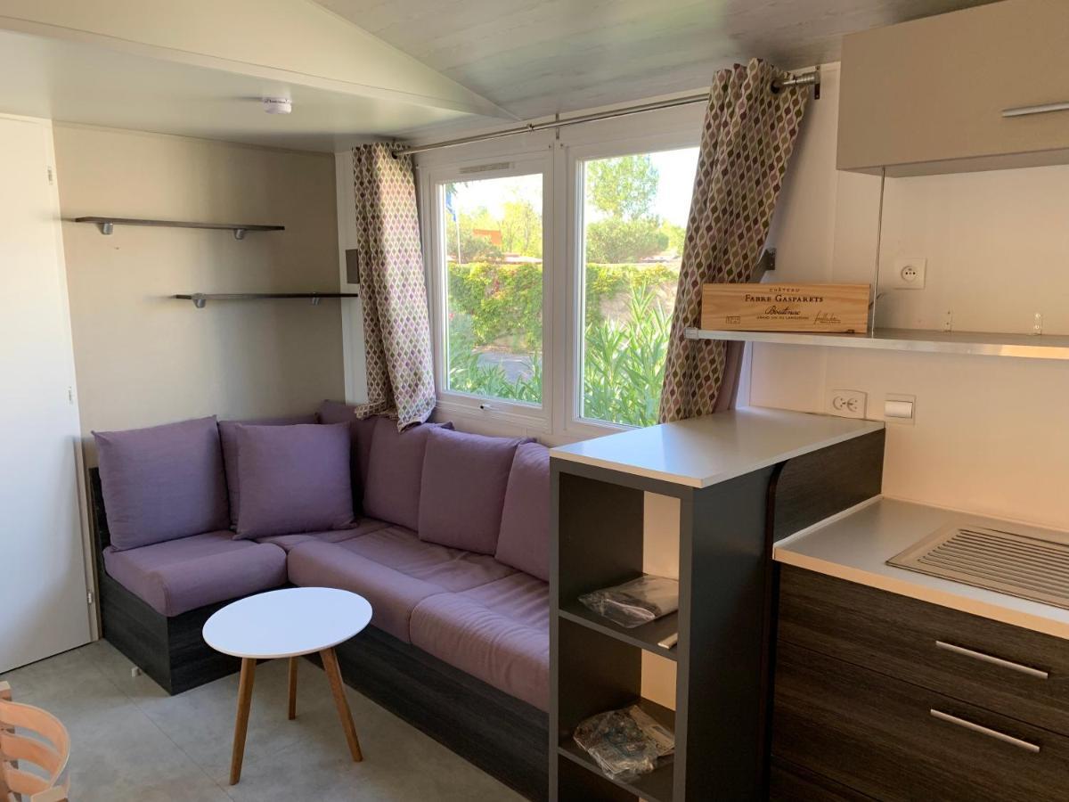 Mobilhome Vias Plage Dans Camping 외부 사진