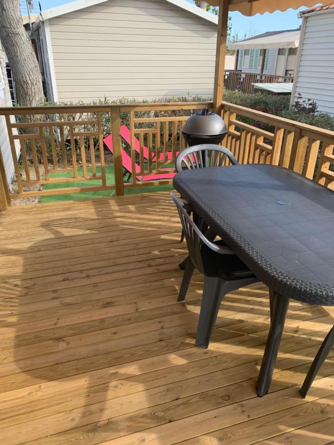 Mobilhome Vias Plage Dans Camping 외부 사진