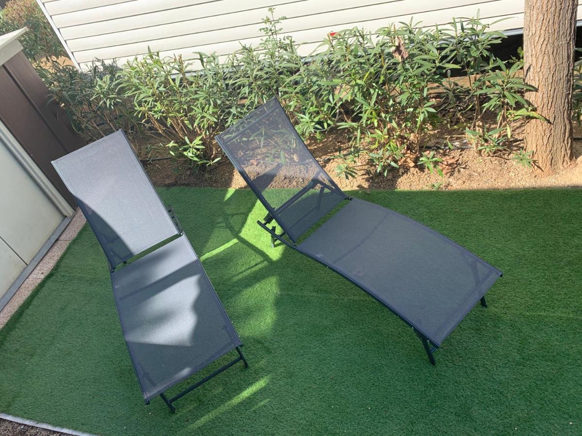 Mobilhome Vias Plage Dans Camping 외부 사진