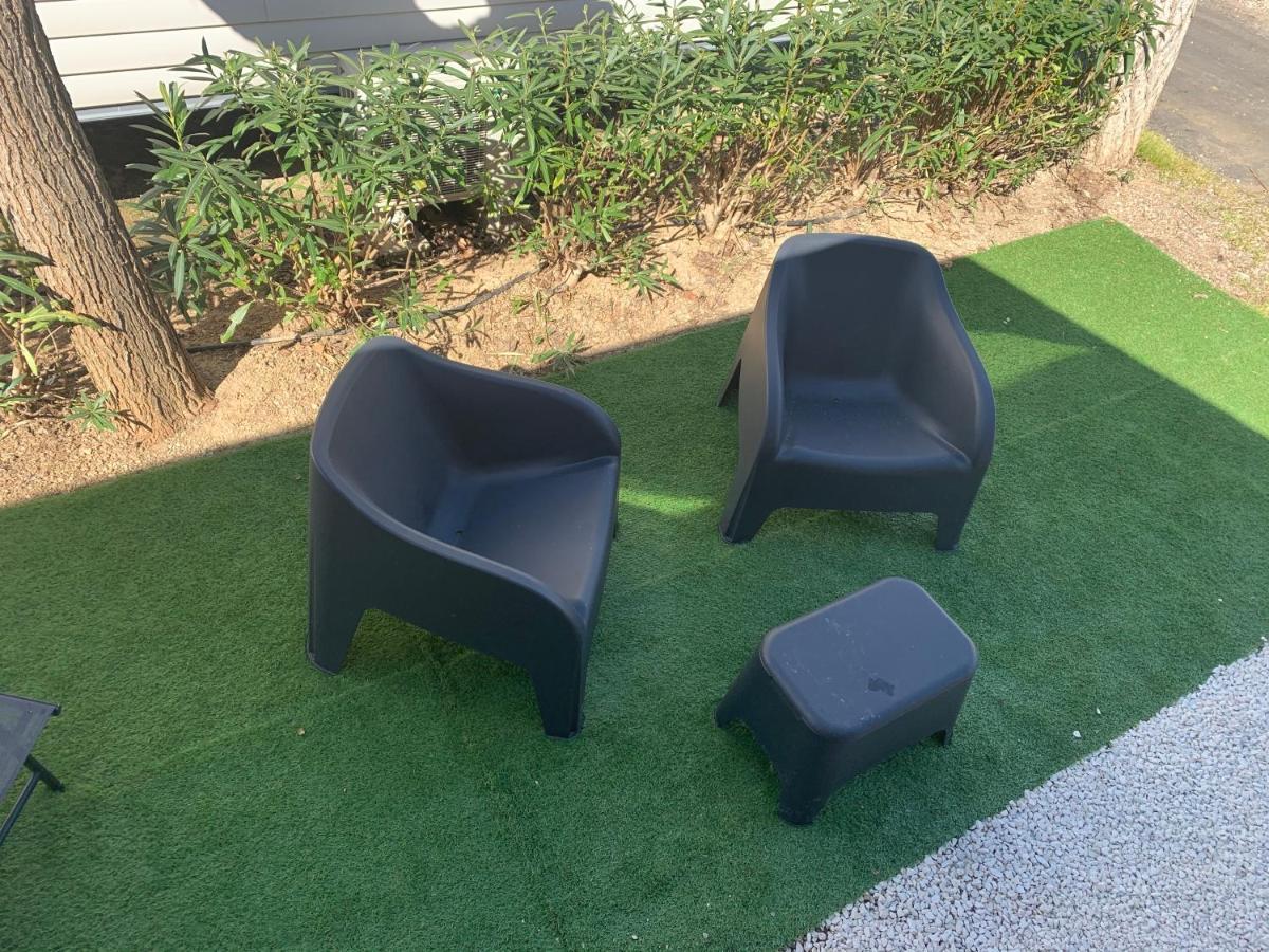 Mobilhome Vias Plage Dans Camping 외부 사진