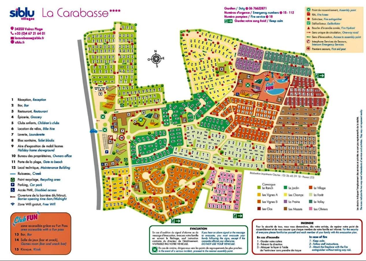 Mobilhome Vias Plage Dans Camping 외부 사진