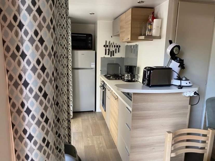 Mobilhome Vias Plage Dans Camping 외부 사진