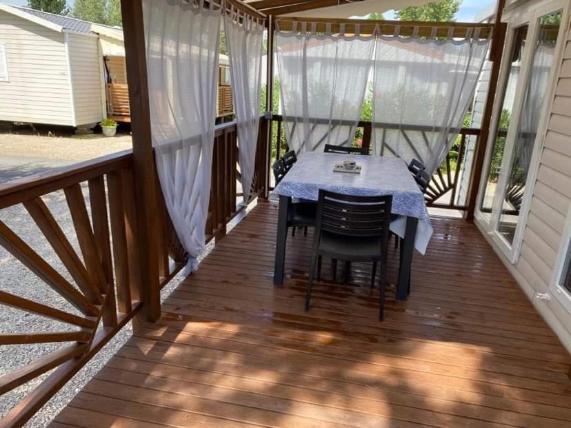 Mobilhome Vias Plage Dans Camping 외부 사진