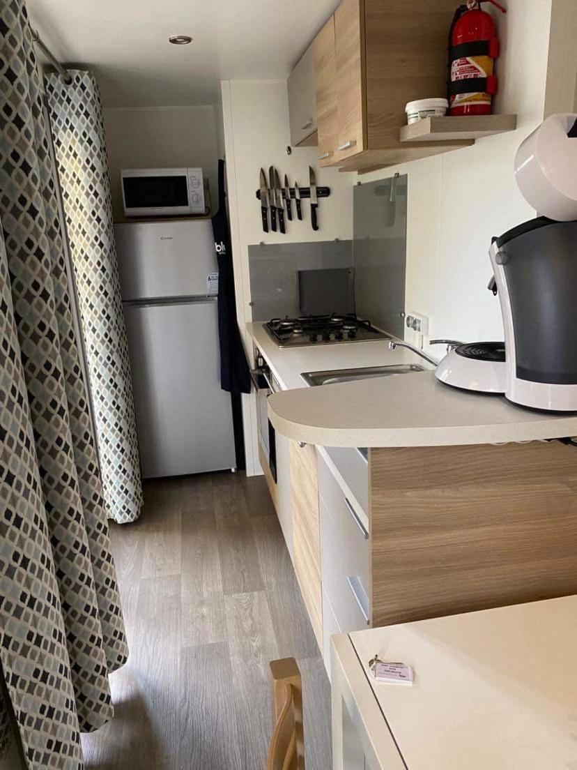 Mobilhome Vias Plage Dans Camping 외부 사진