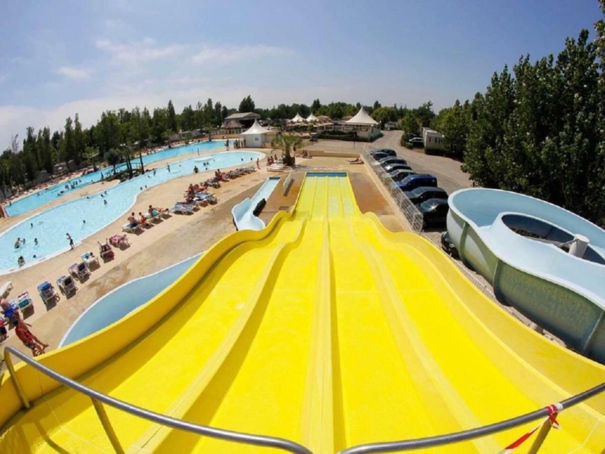 Mobilhome Vias Plage Dans Camping 외부 사진