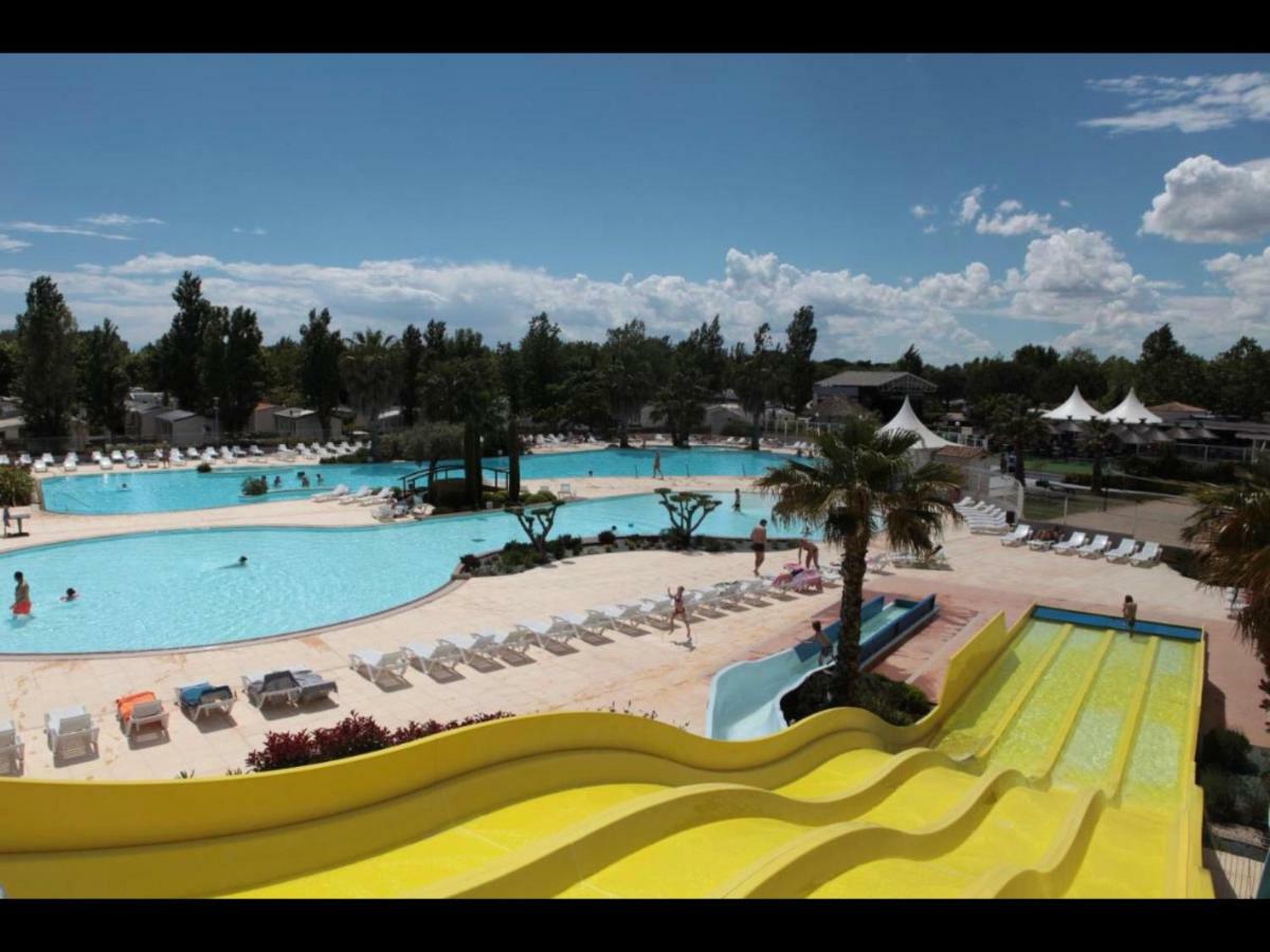 Mobilhome Vias Plage Dans Camping 외부 사진