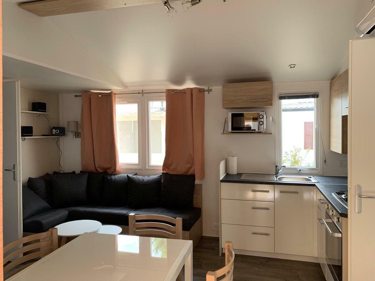 Mobilhome Vias Plage Dans Camping 외부 사진