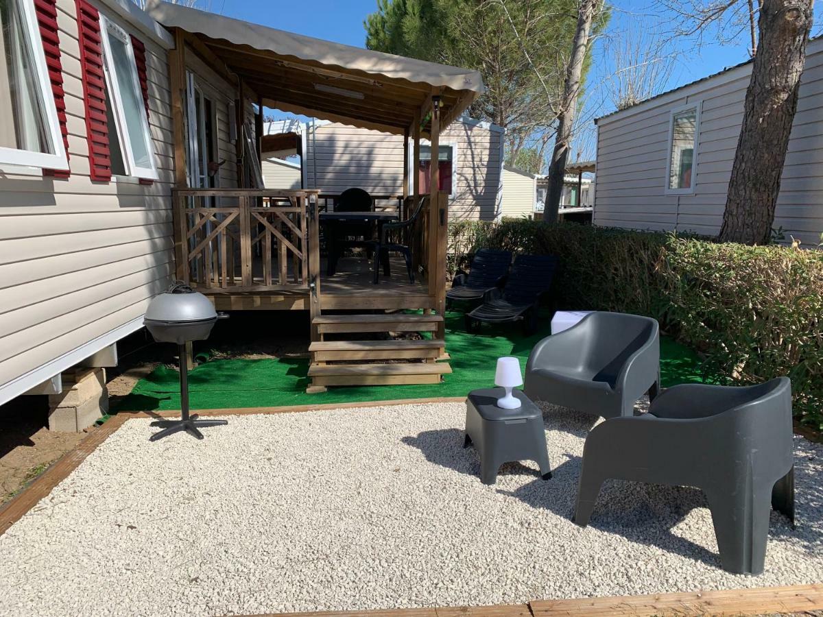 Mobilhome Vias Plage Dans Camping 외부 사진