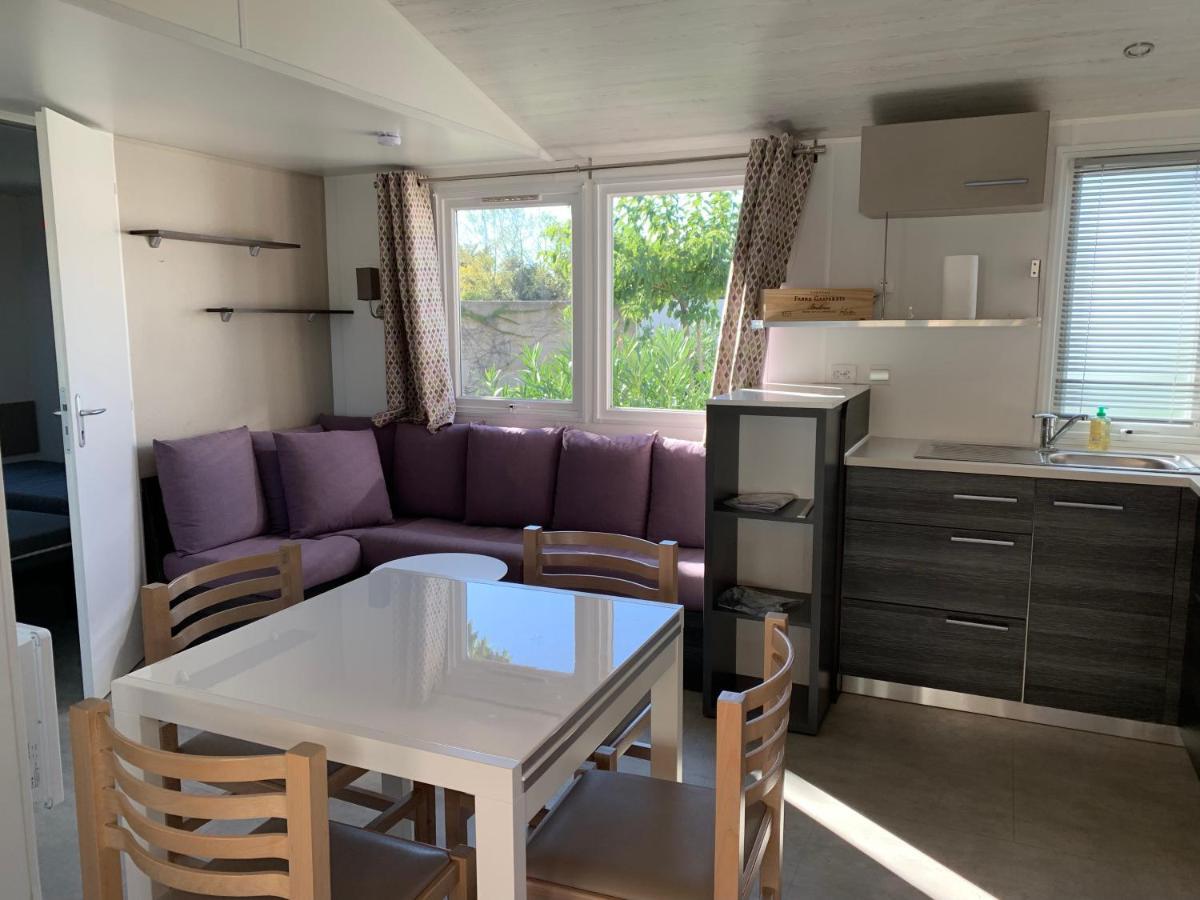 Mobilhome Vias Plage Dans Camping 외부 사진